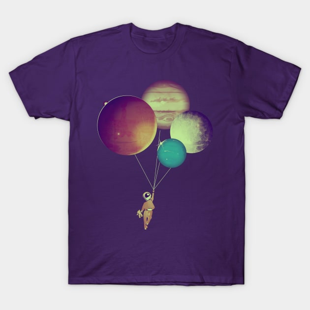 i become an astronaut T-Shirt by masslos